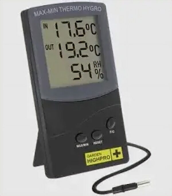 Thermo Hygrometer GHP MIN - MAX mit Außenfühler