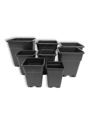 Topf vierkant 0,5L 9x9x10cm